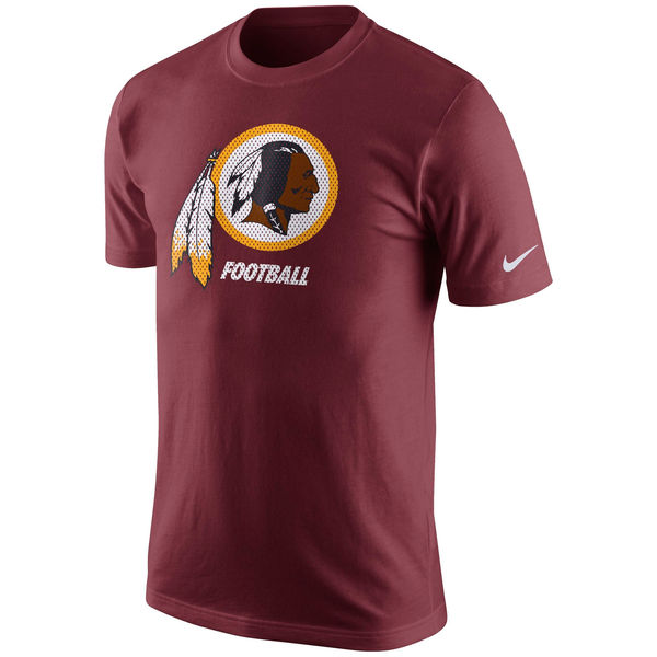 Men NFL Washington Redskins Nike Facility TShirt  Burgundy->nfl t-shirts->Sports Accessory